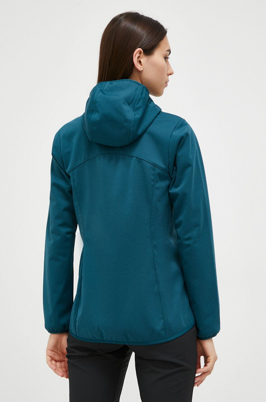 Jack Wolfskin jacheta de exterior Windhain Hoody culoarea turcoaz - Pled.ro