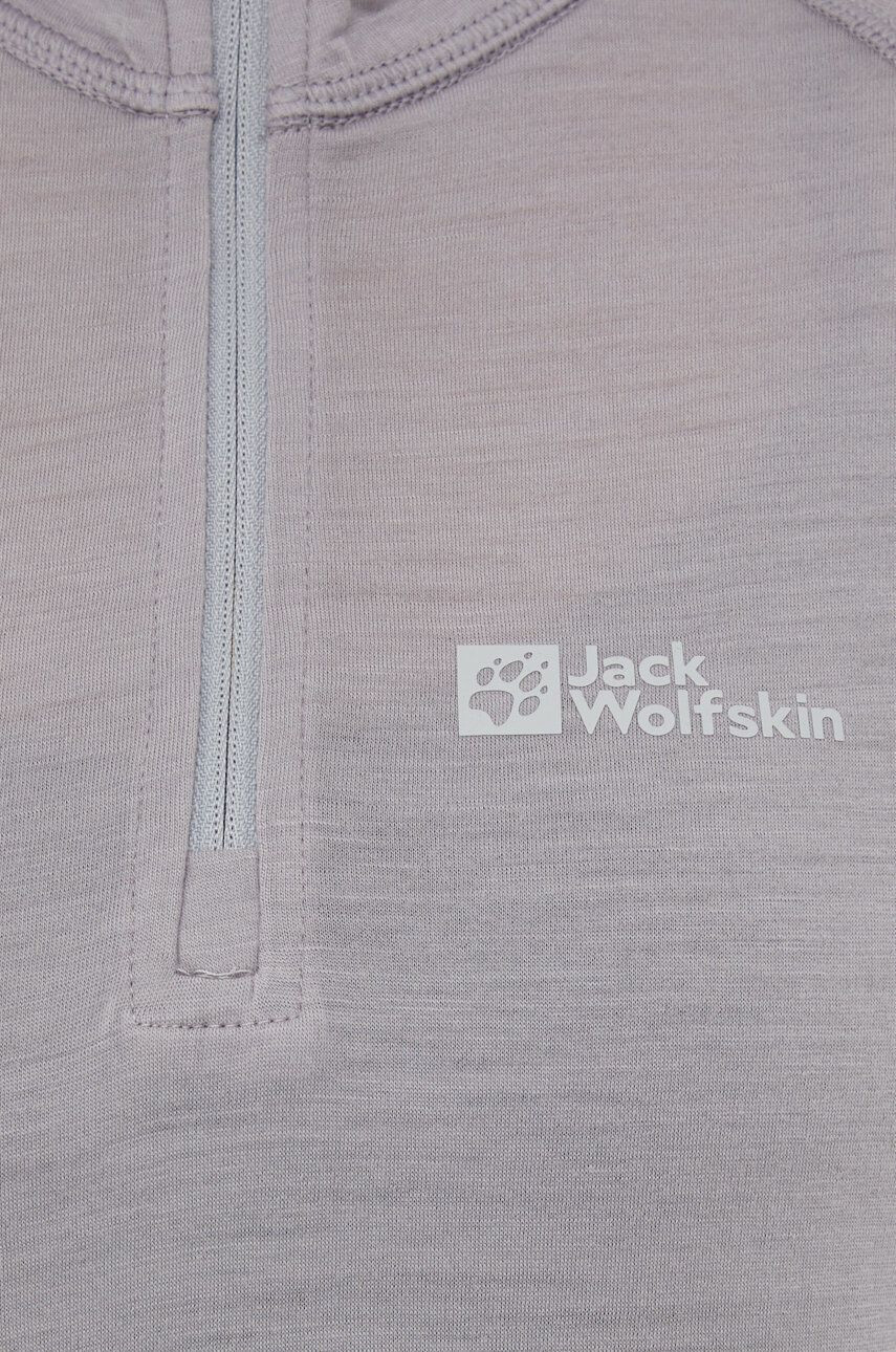 Jack Wolfskin longsleeve funcțional Alpspitze Wool - Pled.ro