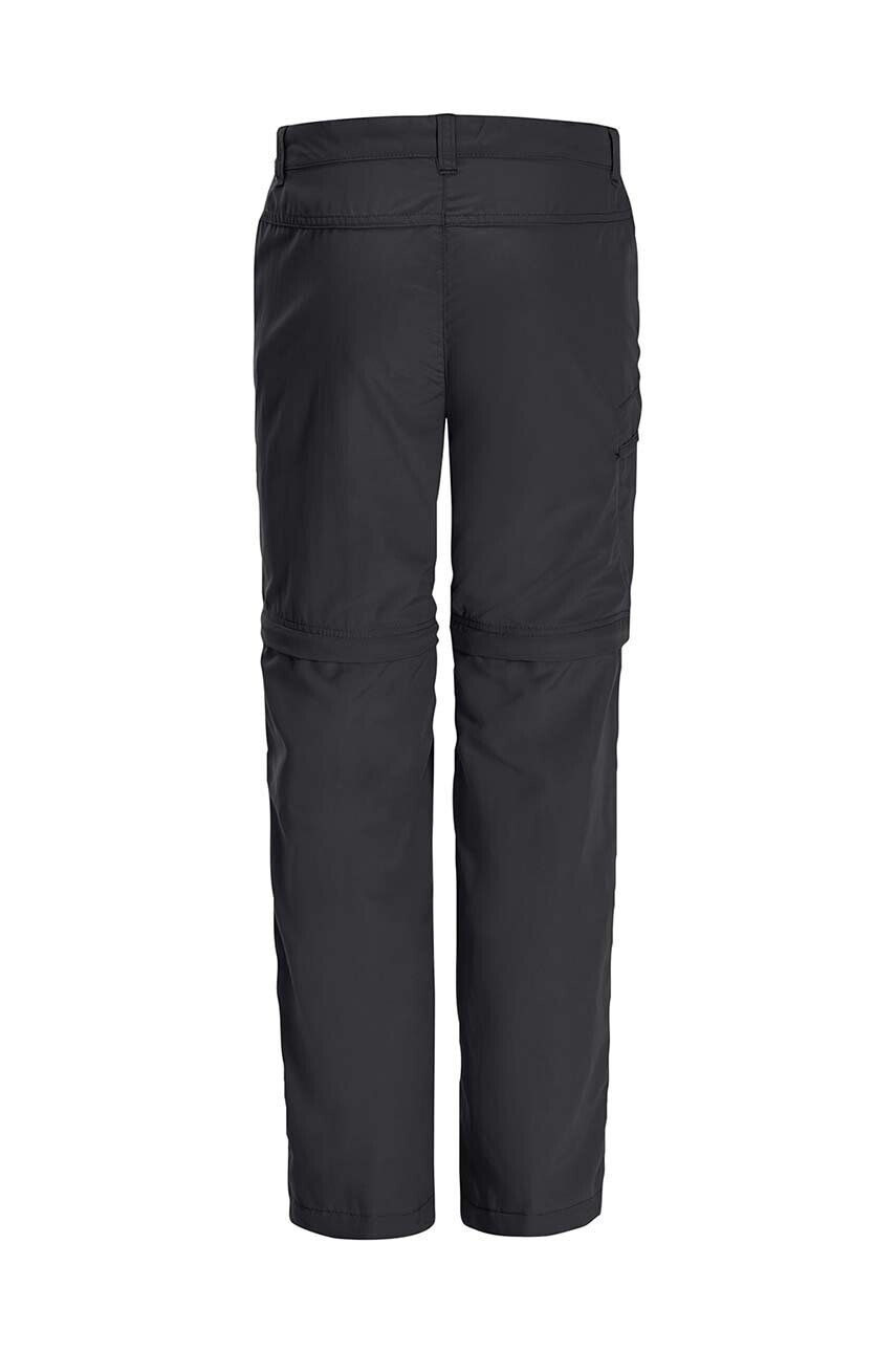 Jack Wolfskin pantaloni copii culoarea negru - Pled.ro