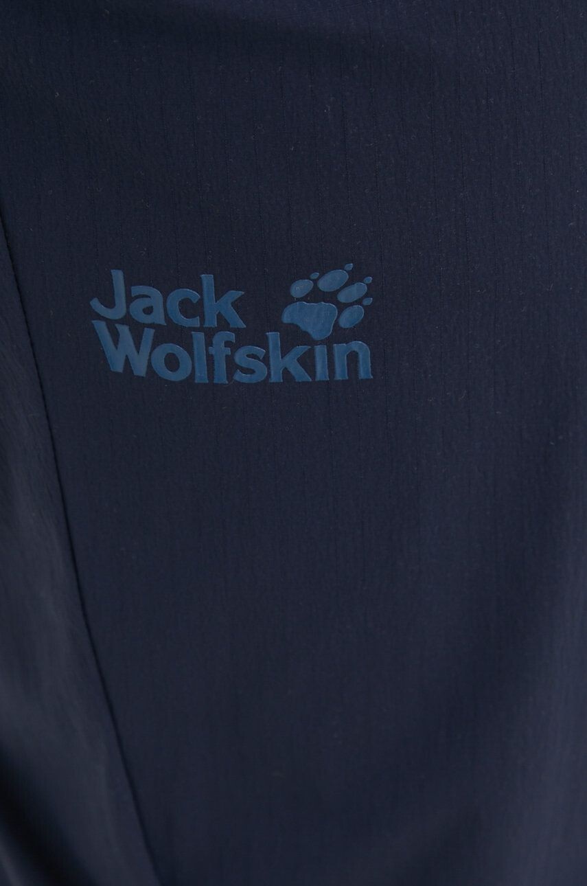 Jack Wolfskin pantaloni de exterior Peak barbati culoarea albastru marin drept - Pled.ro