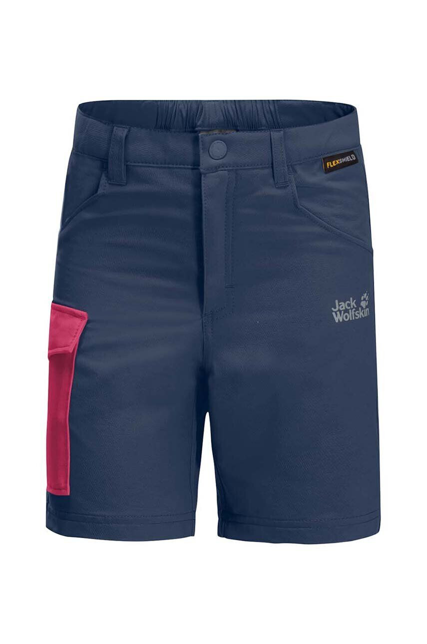 Jack Wolfskin pantaloni scurti copii ACTIVE SHORTS K modelator - Pled.ro