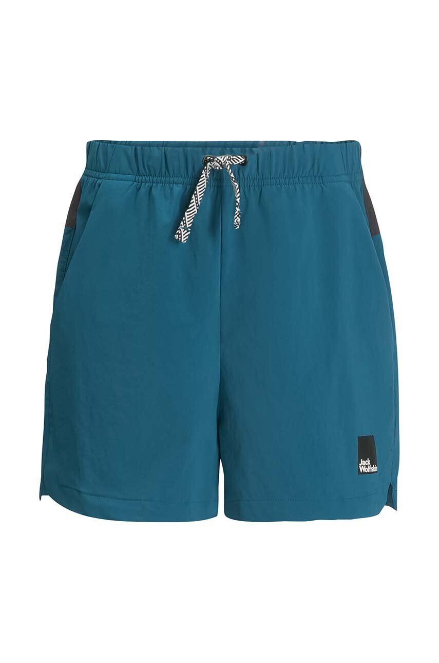 Jack Wolfskin pantaloni scurti copii TEEN SHORTS B modelator talie reglabila - Pled.ro