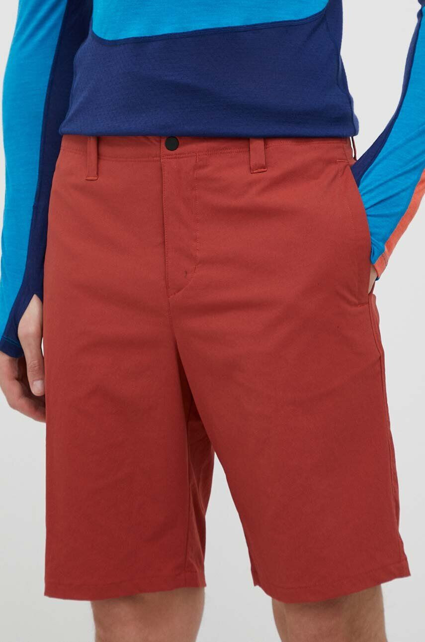 Jack Wolfskin pantaloni scurți outdoor Desert culoarea rosu - Pled.ro