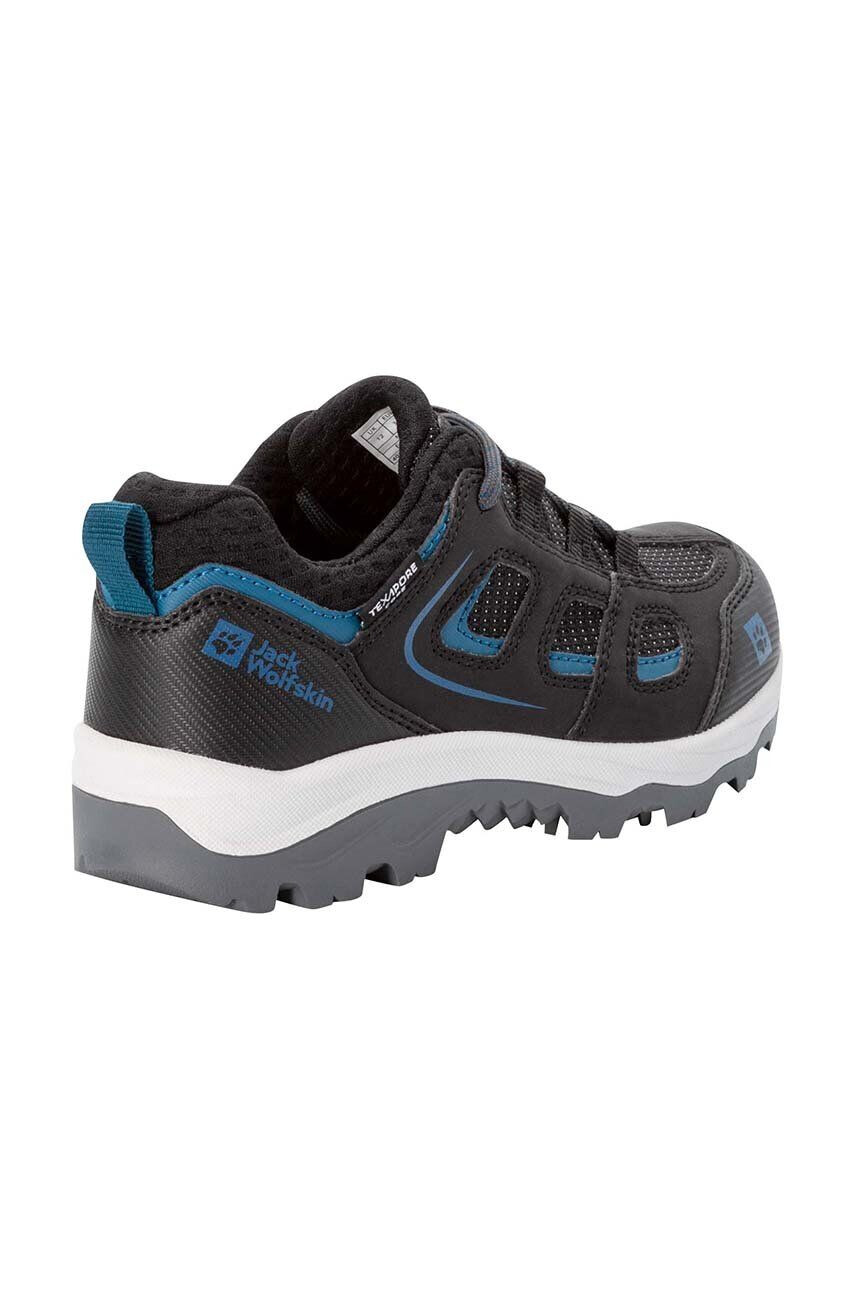 Jack Wolfskin pantofi copii VOJO TEXAPORE LOW K culoarea negru - Pled.ro