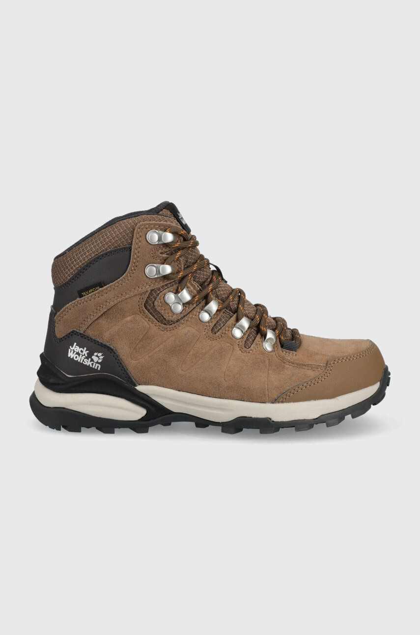 Jack Wolfskin pantofi Refugio Texapore Mid - Pled.ro