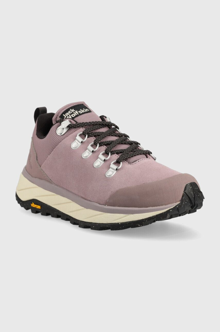 Jack Wolfskin pantofi Terraventure Urban Low femei culoarea violet - Pled.ro