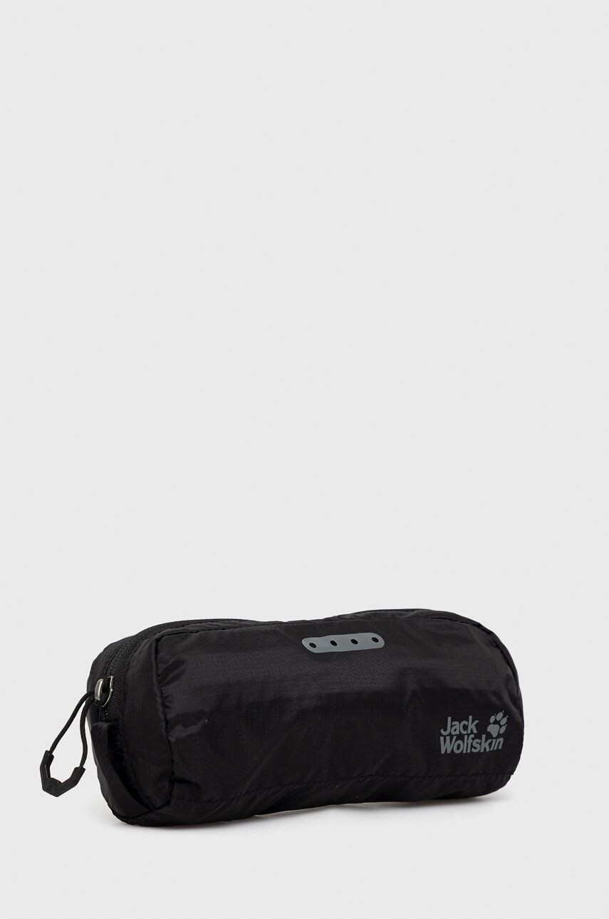 Jack Wolfskin portfard culoarea negru - Pled.ro