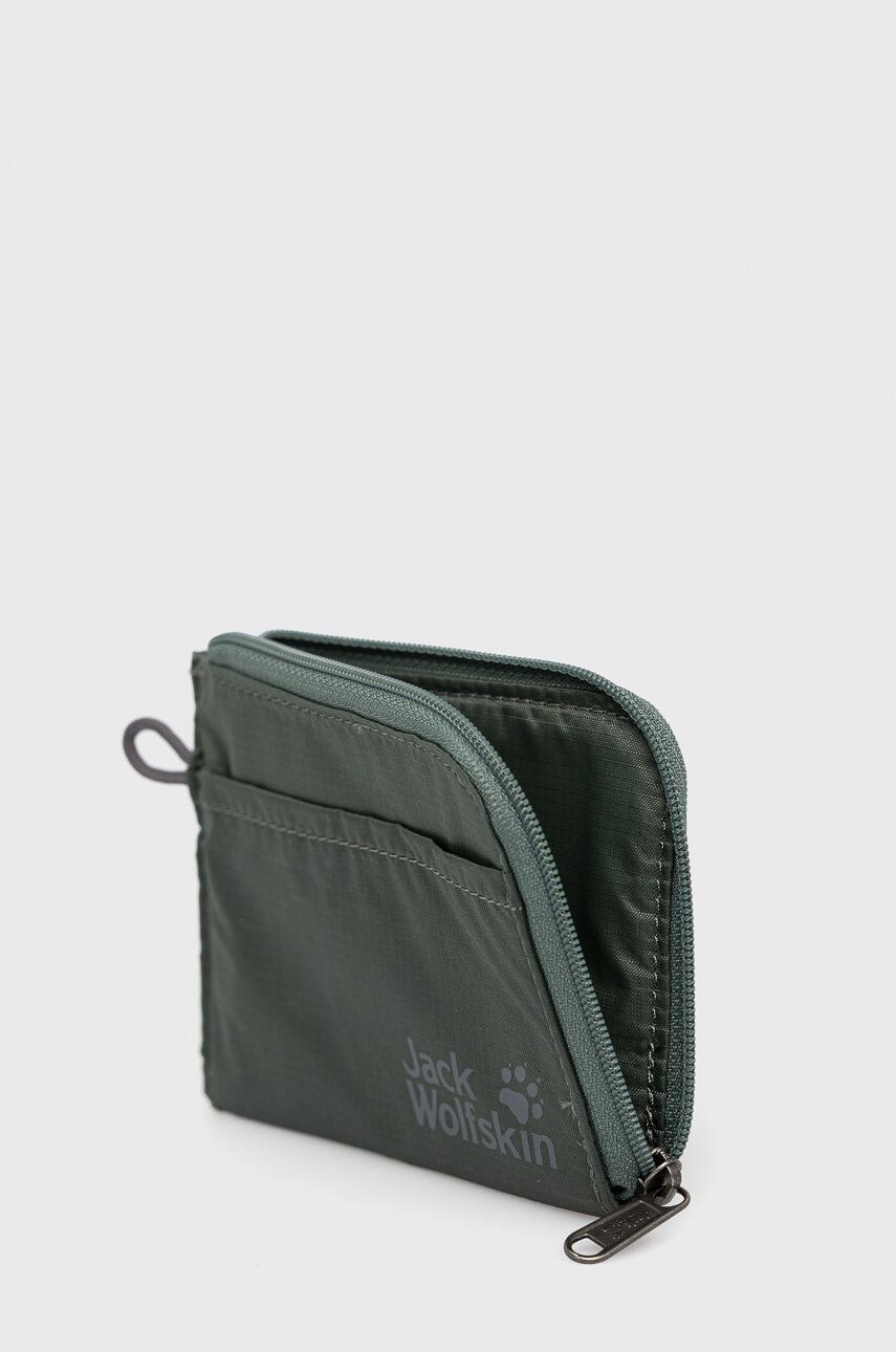 Jack Wolfskin portofel culoarea verde - Pled.ro