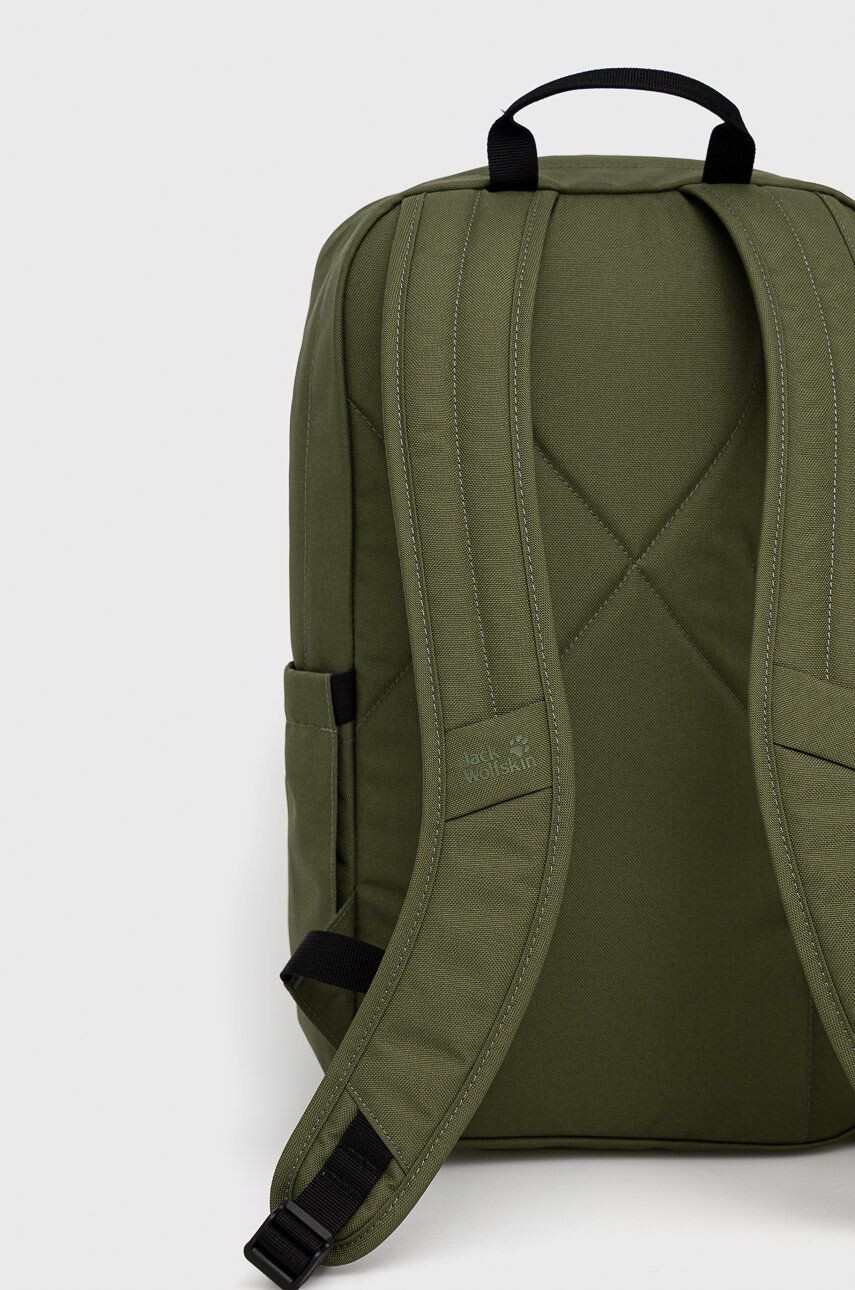 Jack Wolfskin rucsac culoarea verde mare cu imprimeu - Pled.ro