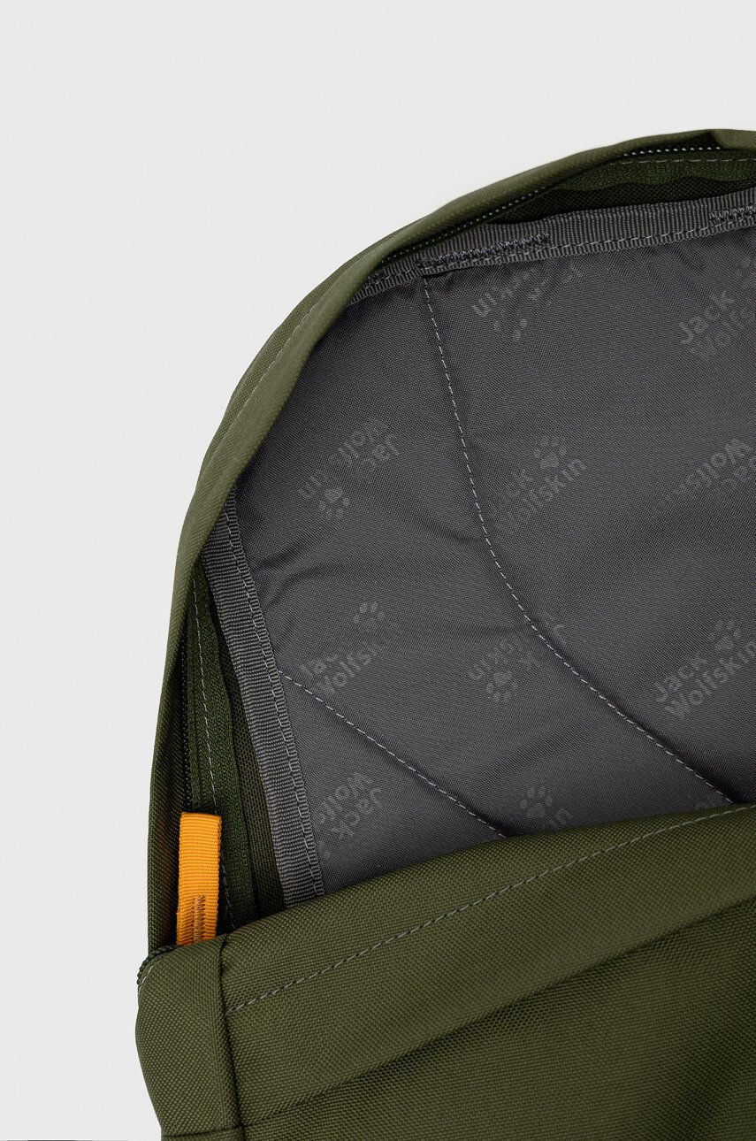 Jack Wolfskin rucsac culoarea verde mare cu imprimeu - Pled.ro