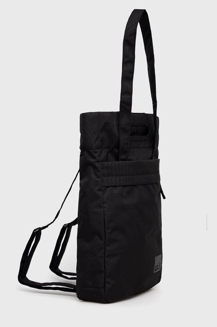 Jack Wolfskin rucsac culoarea negru mare neted - Pled.ro