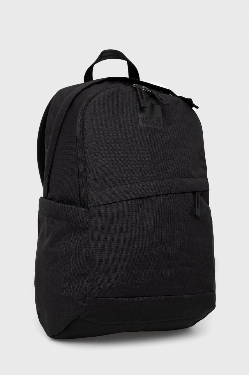 Jack Wolfskin rucsac culoarea negru mare neted - Pled.ro