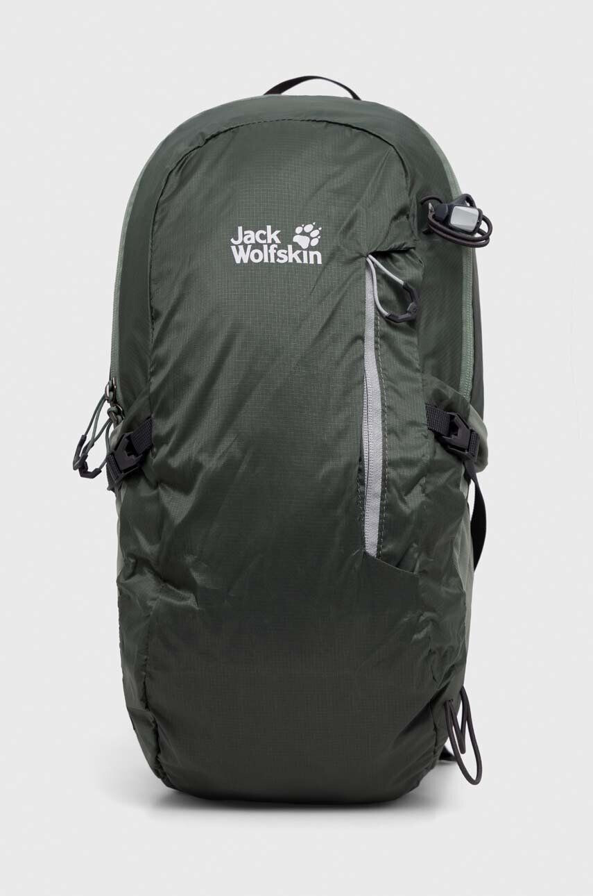 Jack Wolfskin rucsac Athmos Shape 16 culoarea verde mare cu imprimeu - Pled.ro