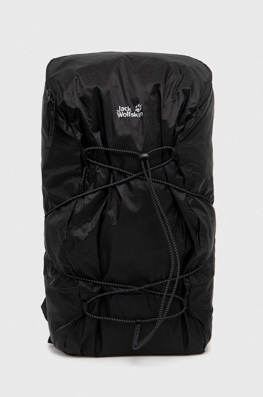 Jack Wolfskin rucsac Jwp Ultralight culoarea negru mare neted - Pled.ro