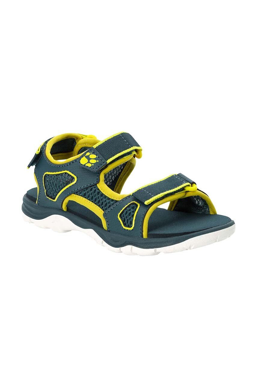 Jack Wolfskin sandale copii TARACO BEACH SANDAL K culoarea verde - Pled.ro