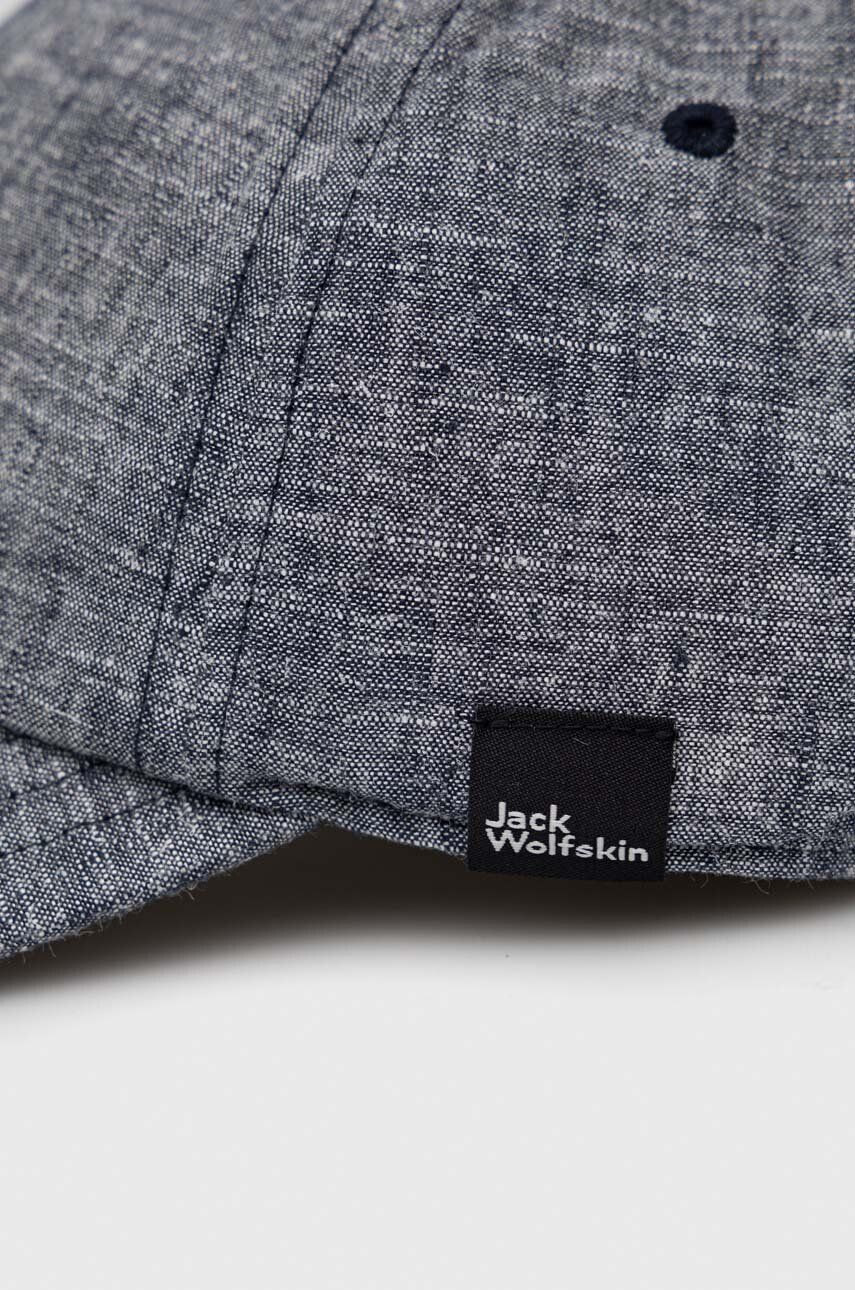 Jack Wolfskin sapca Sandroute culoarea albastru marin melanj - Pled.ro