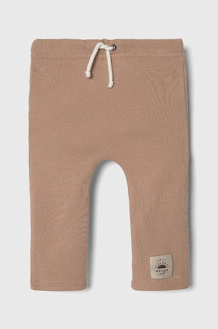 Jamiks leggins bebe culoarea bej neted - Pled.ro