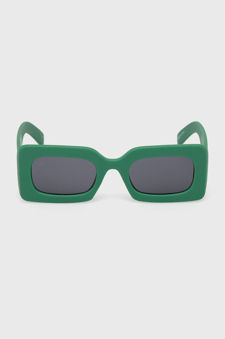 Jeepers Peepers ochelari de soare culoarea verde - Pled.ro