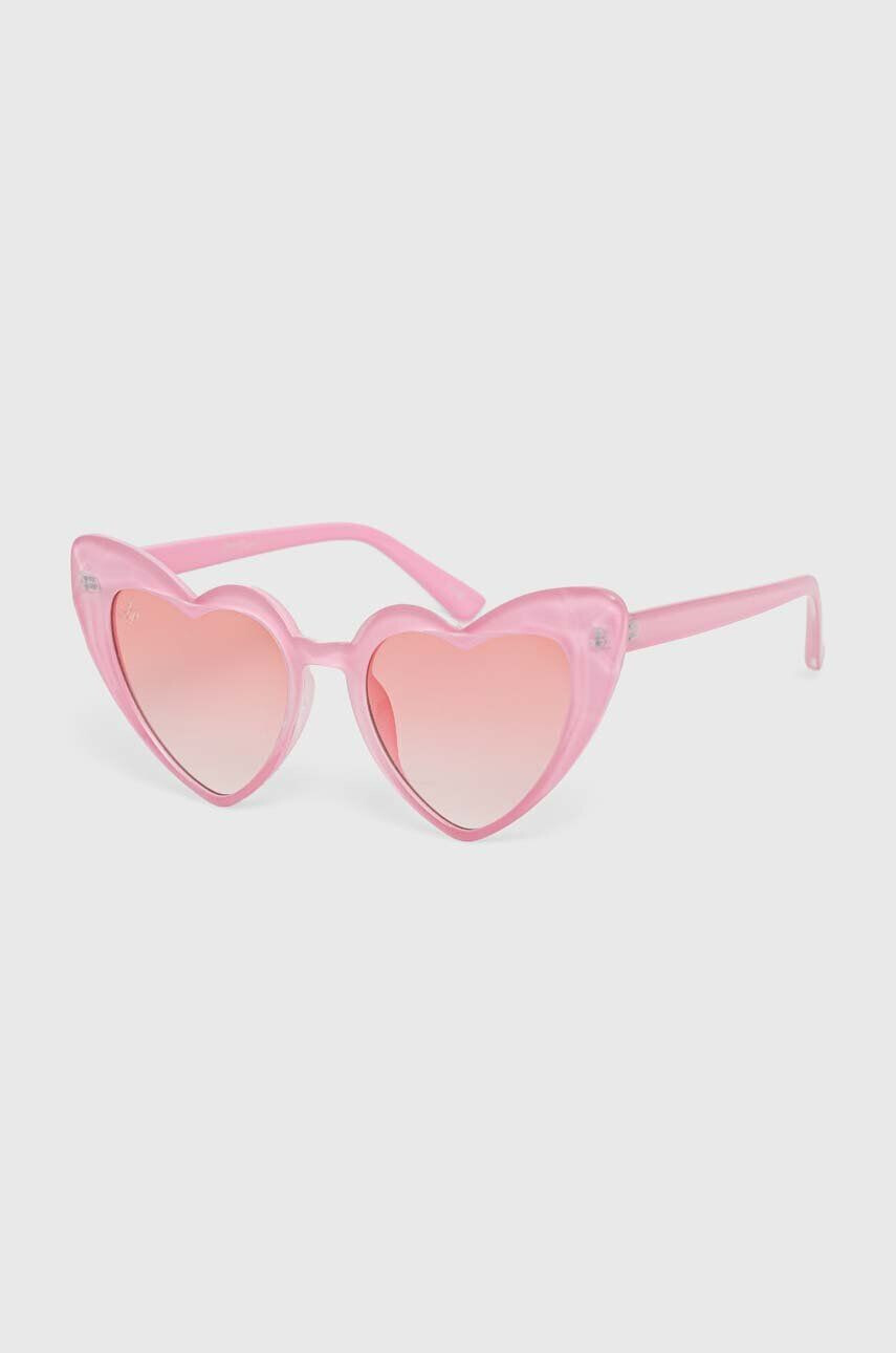 Jeepers Peepers ochelari de soare culoarea roz - Pled.ro