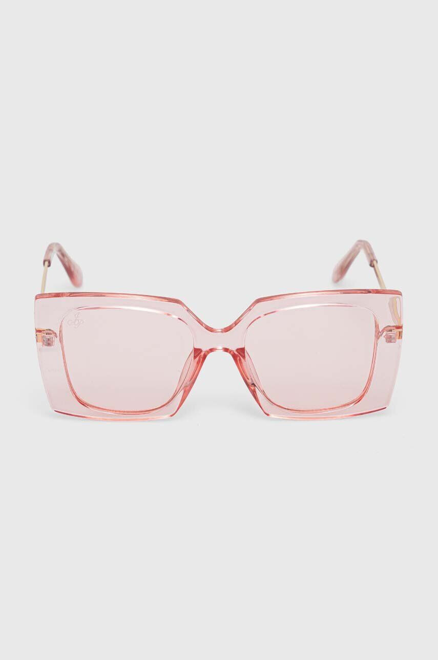 Jeepers Peepers ochelari de soare culoarea roz - Pled.ro