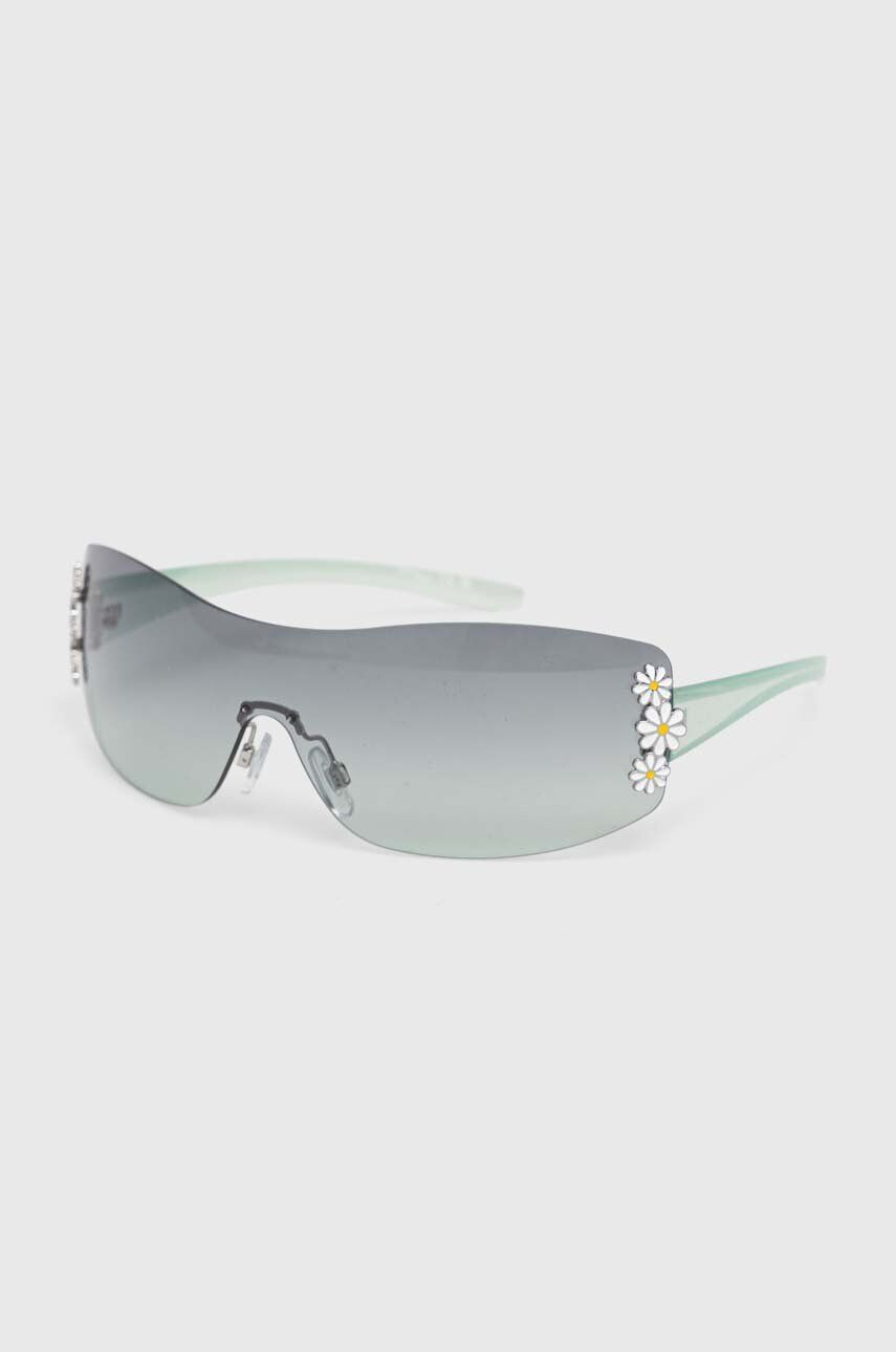 Jeepers Peepers ochelari de soare culoarea verde - Pled.ro