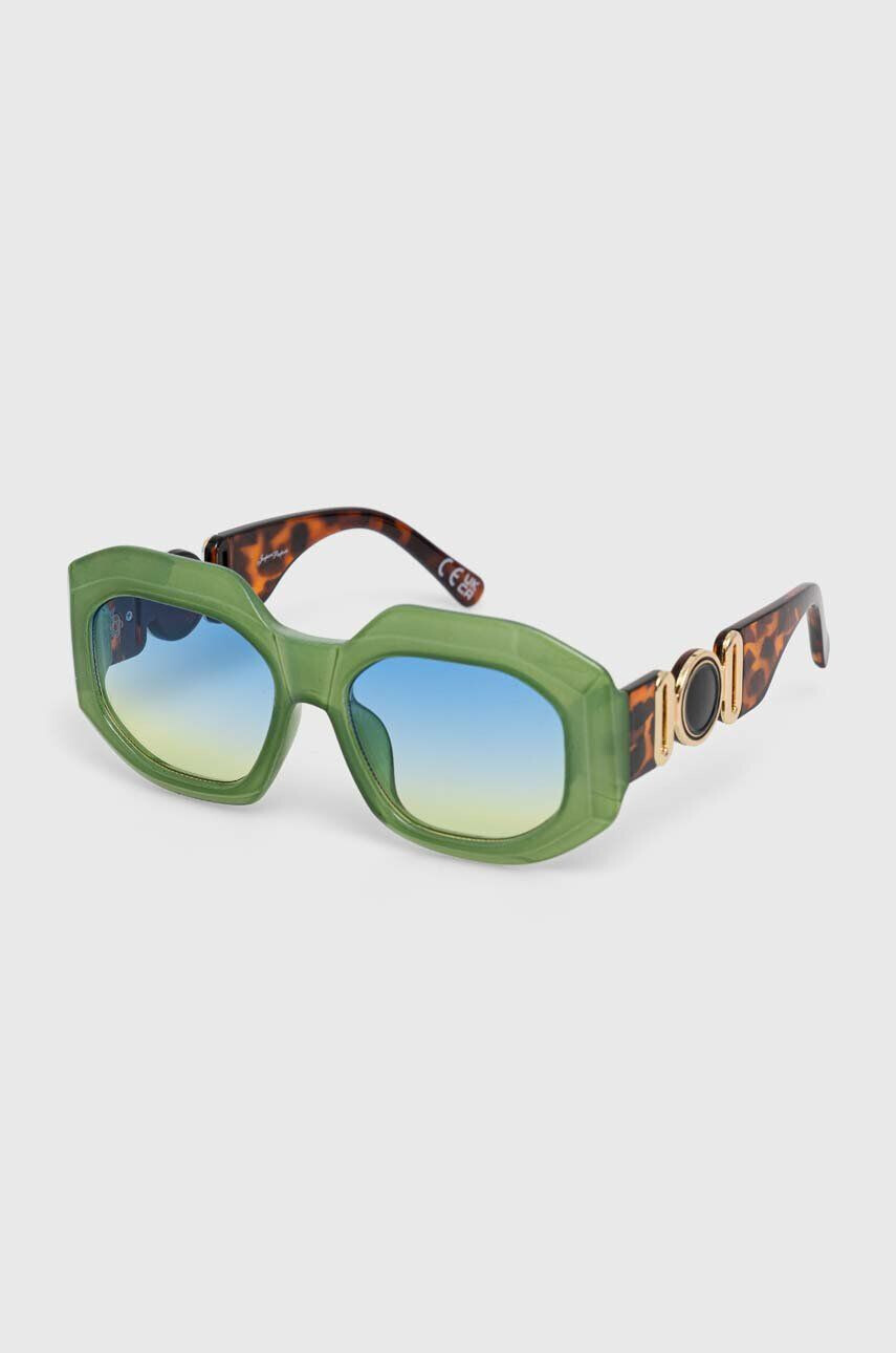 Jeepers Peepers ochelari de soare culoarea verde - Pled.ro