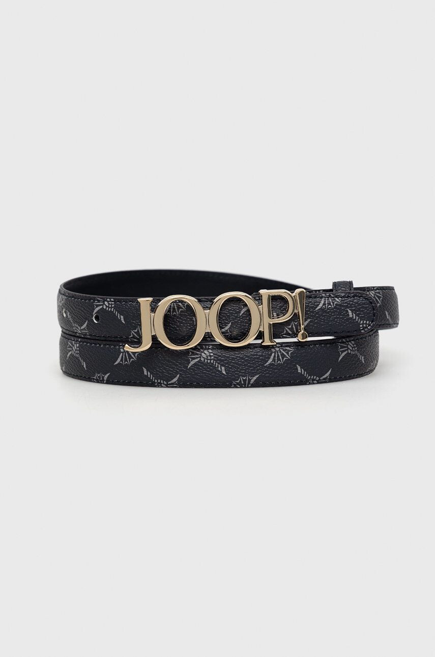 Joop! curea femei culoarea albastru marin - Pled.ro