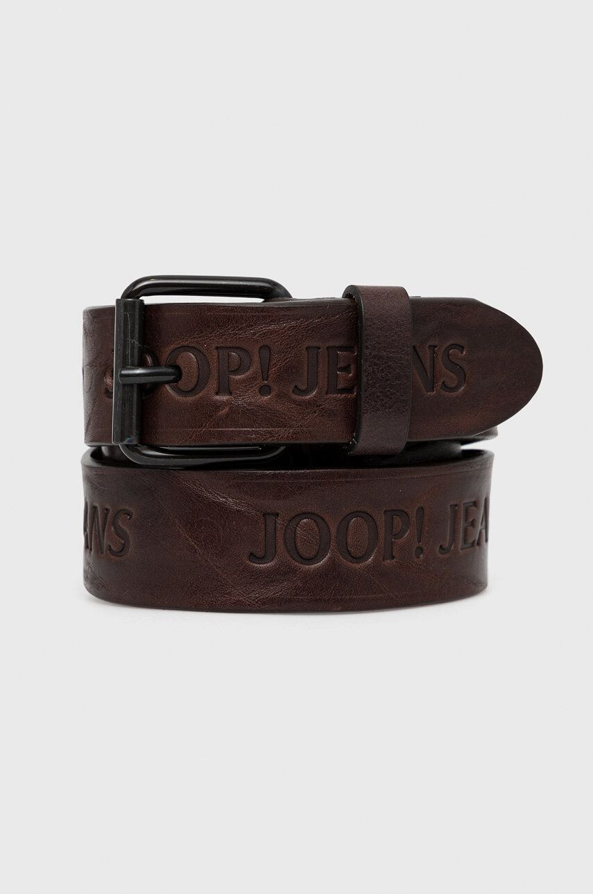 Joop! Curea de piele femei culoarea maro - Pled.ro