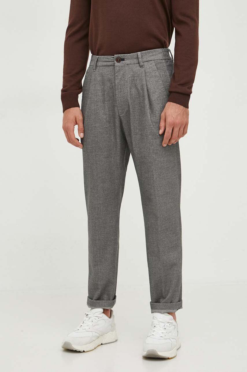 Joop! pantaloni Lead barbati culoarea gri cu fason chinos - Pled.ro