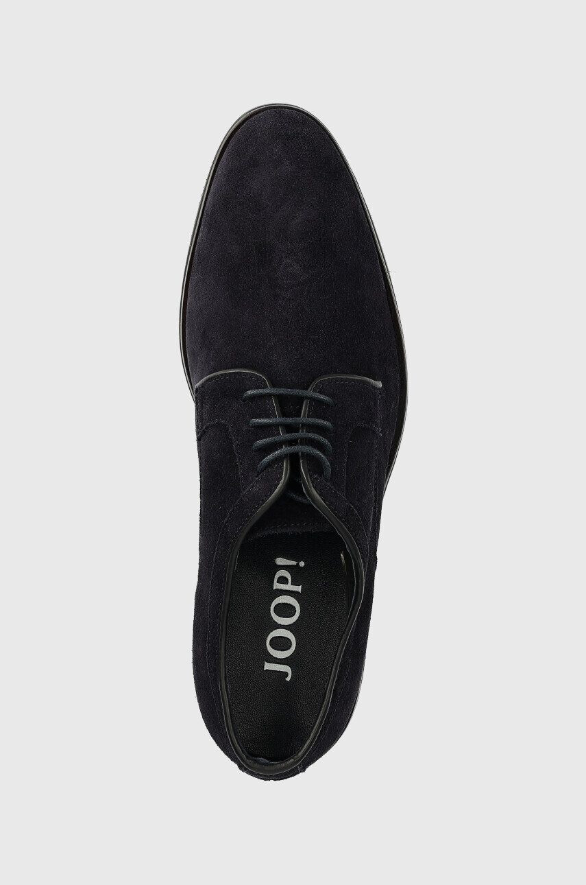 Joop! pantofi de piele intoarsa Velluto barbati culoarea albastru marin 4140005644 - Pled.ro