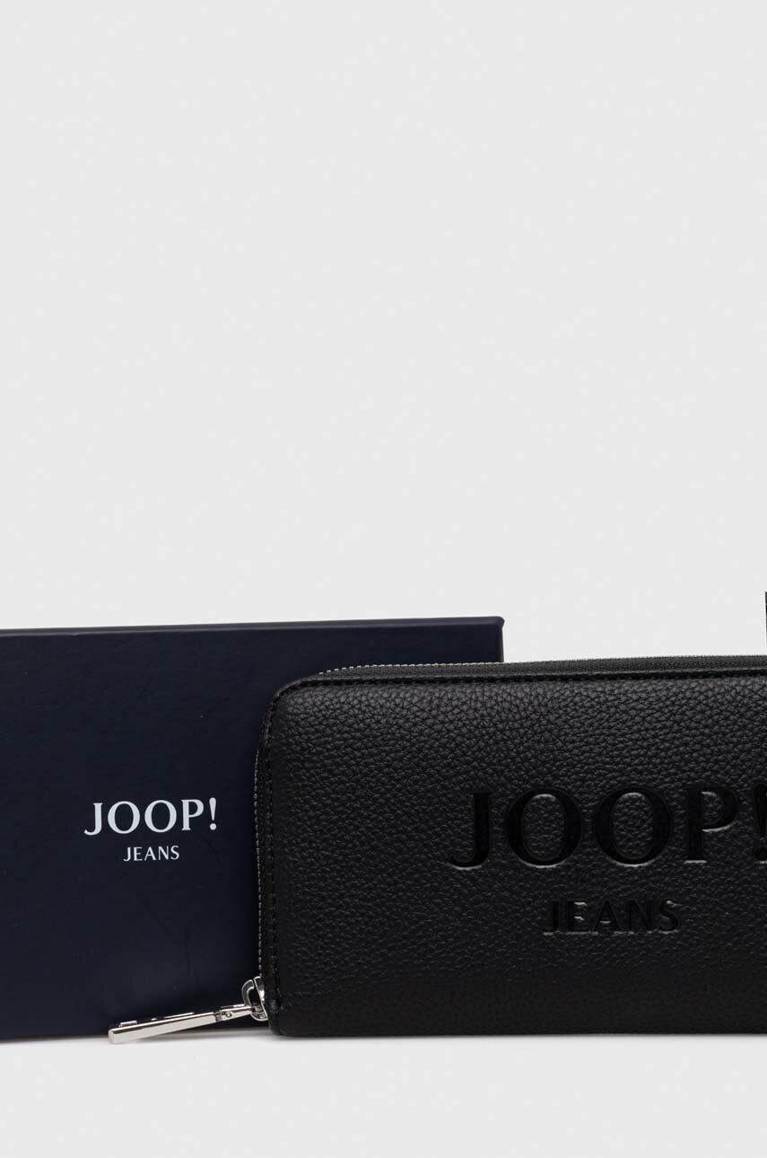 Joop! portofel de piele femei culoarea negru - Pled.ro