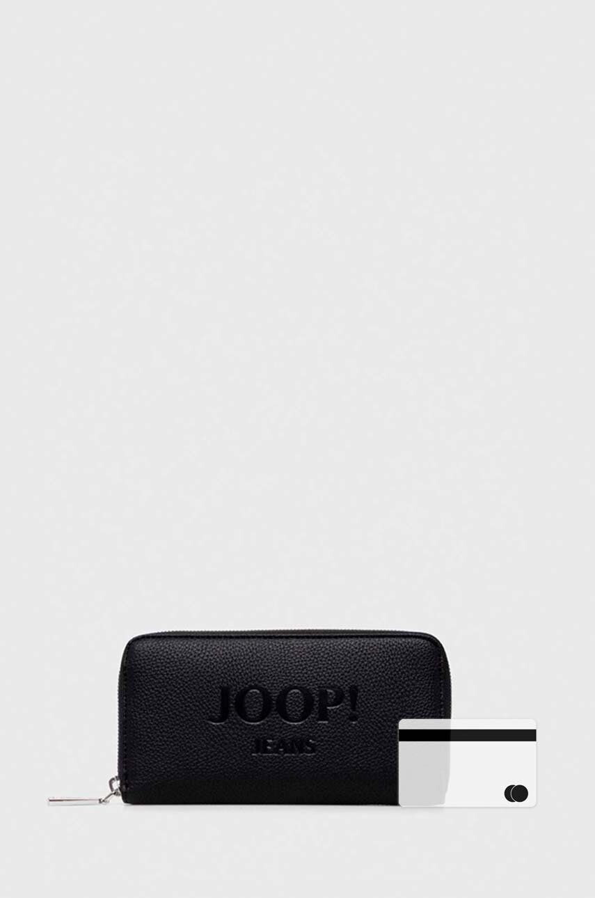 Joop! portofel de piele femei culoarea negru - Pled.ro