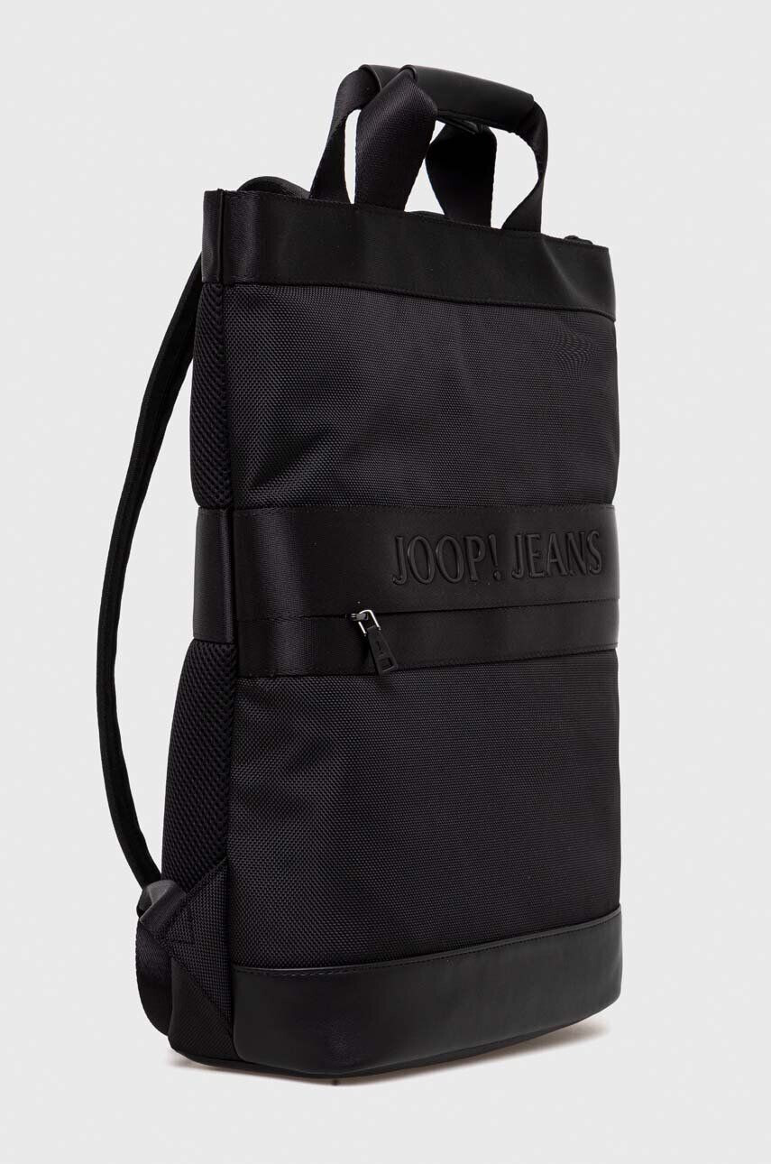 Joop! rucsac barbati culoarea negru mare cu imprimeu - Pled.ro