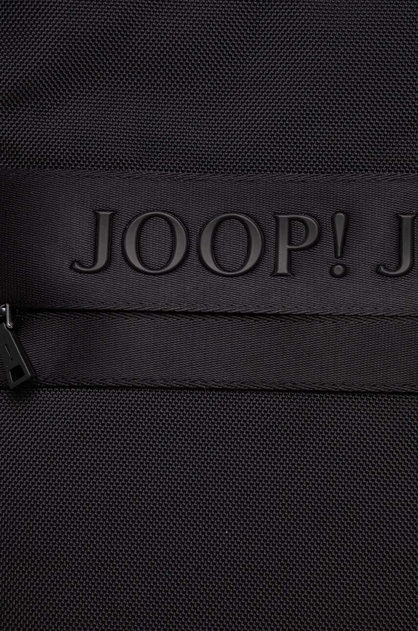 Joop! rucsac barbati culoarea negru mare cu imprimeu - Pled.ro