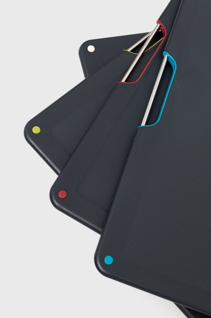 Joseph Joseph set de plăci de tăiat cu organizator Carbon Folio Steel (4-pack) - Pled.ro