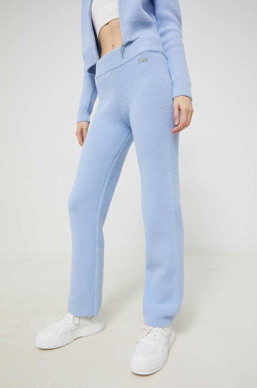 Juicy Couture pantaloni de trening femei neted - Pled.ro