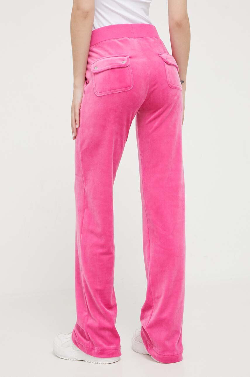 Juicy Couture pantaloni de trening Del Ray culoarea roz neted - Pled.ro