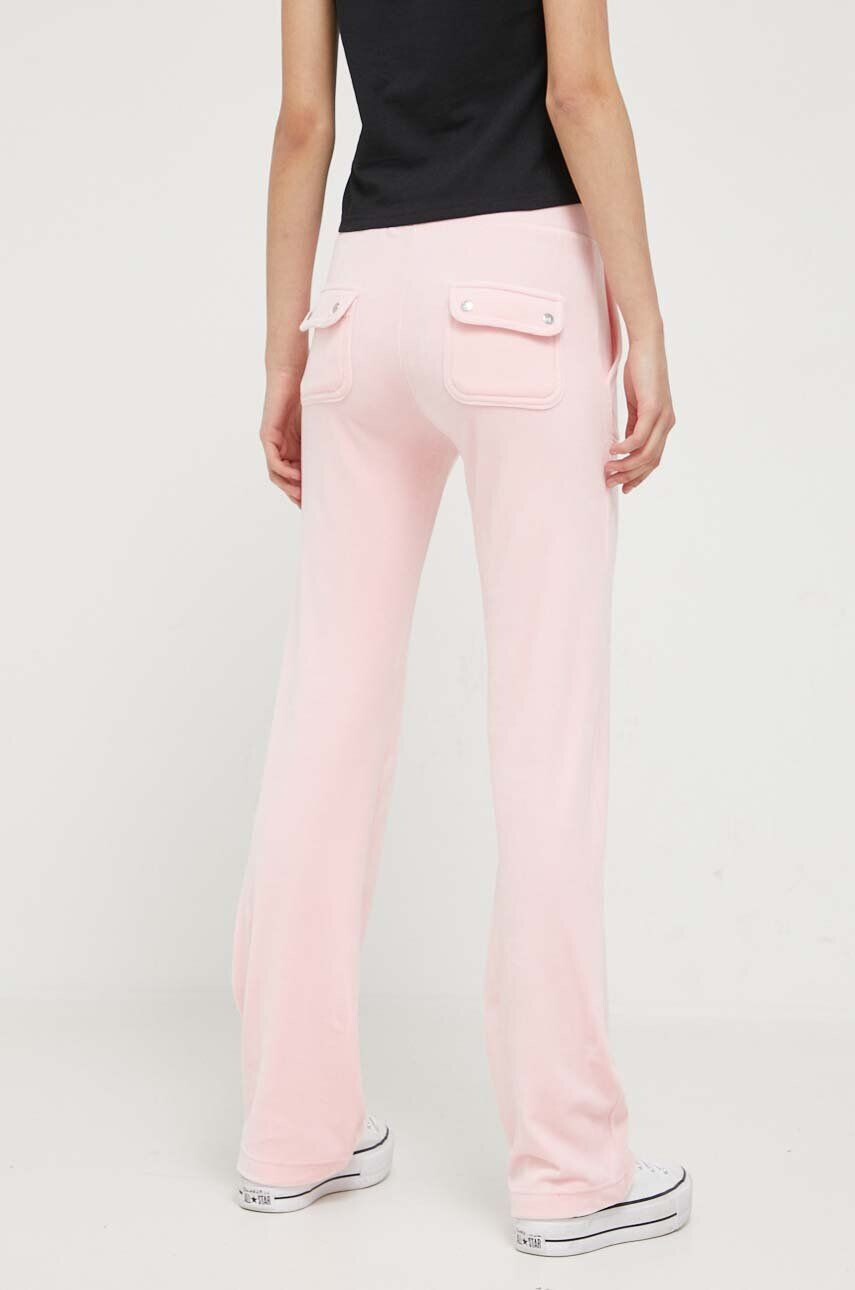 Juicy Couture pantaloni de trening Del Ray culoarea roz neted - Pled.ro