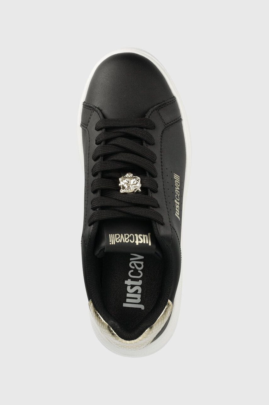 Just Cavalli sneakers din piele culoarea negru 75QA3SB3ZP287899 - Pled.ro