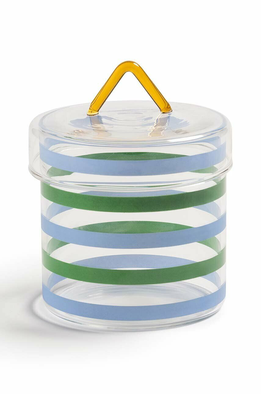 &k amsterdam recipient cu capac Jar Stripy - Pled.ro