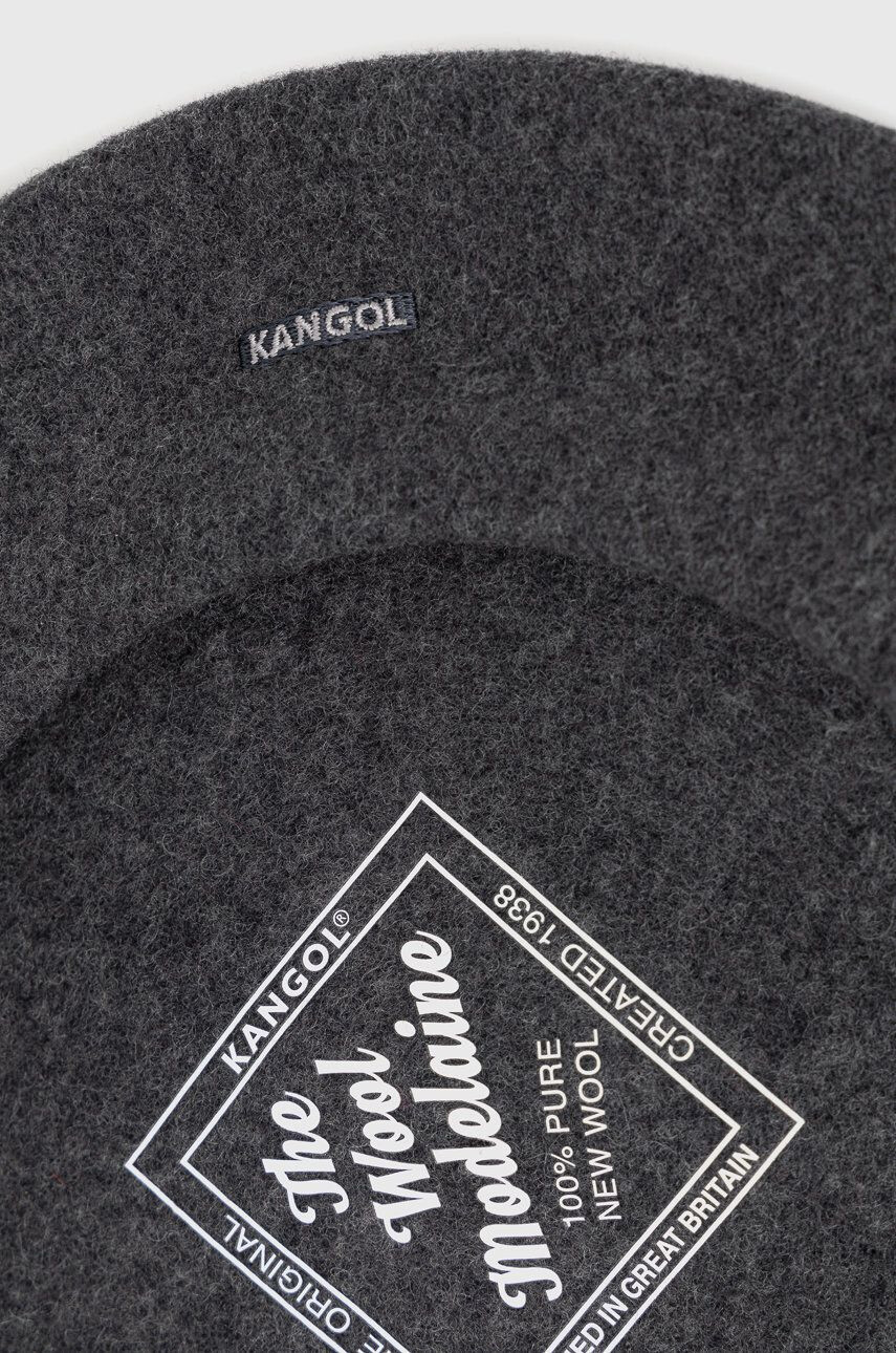 Kangol Beretă culoarea gri de lână 3388BC.DF026-DF026 - Pled.ro