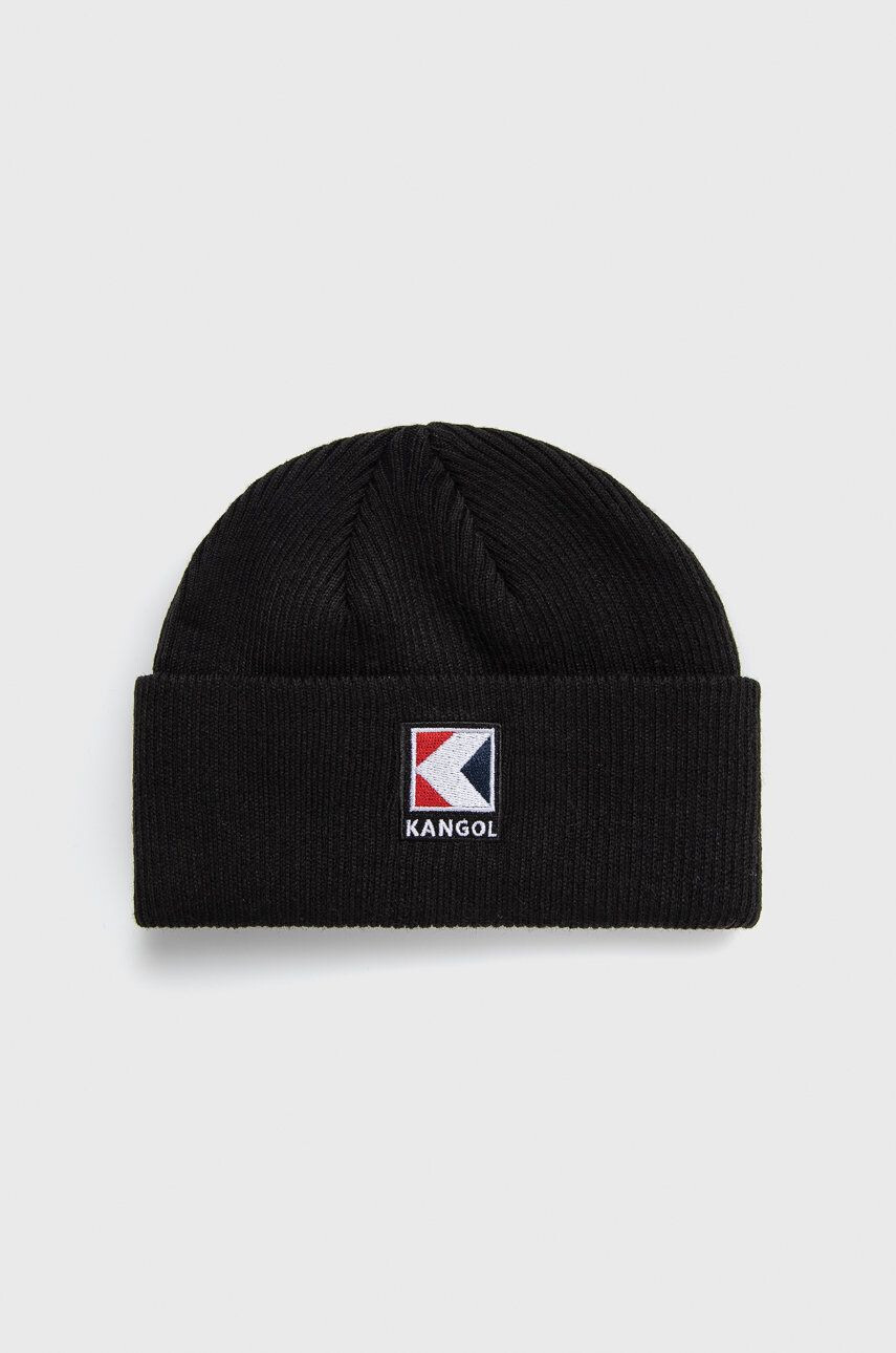 Kangol caciula culoarea maro din tesatura neteda - Pled.ro