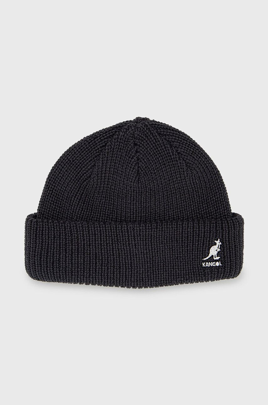 Kangol caciula culoarea roz din tricot gros - Pled.ro