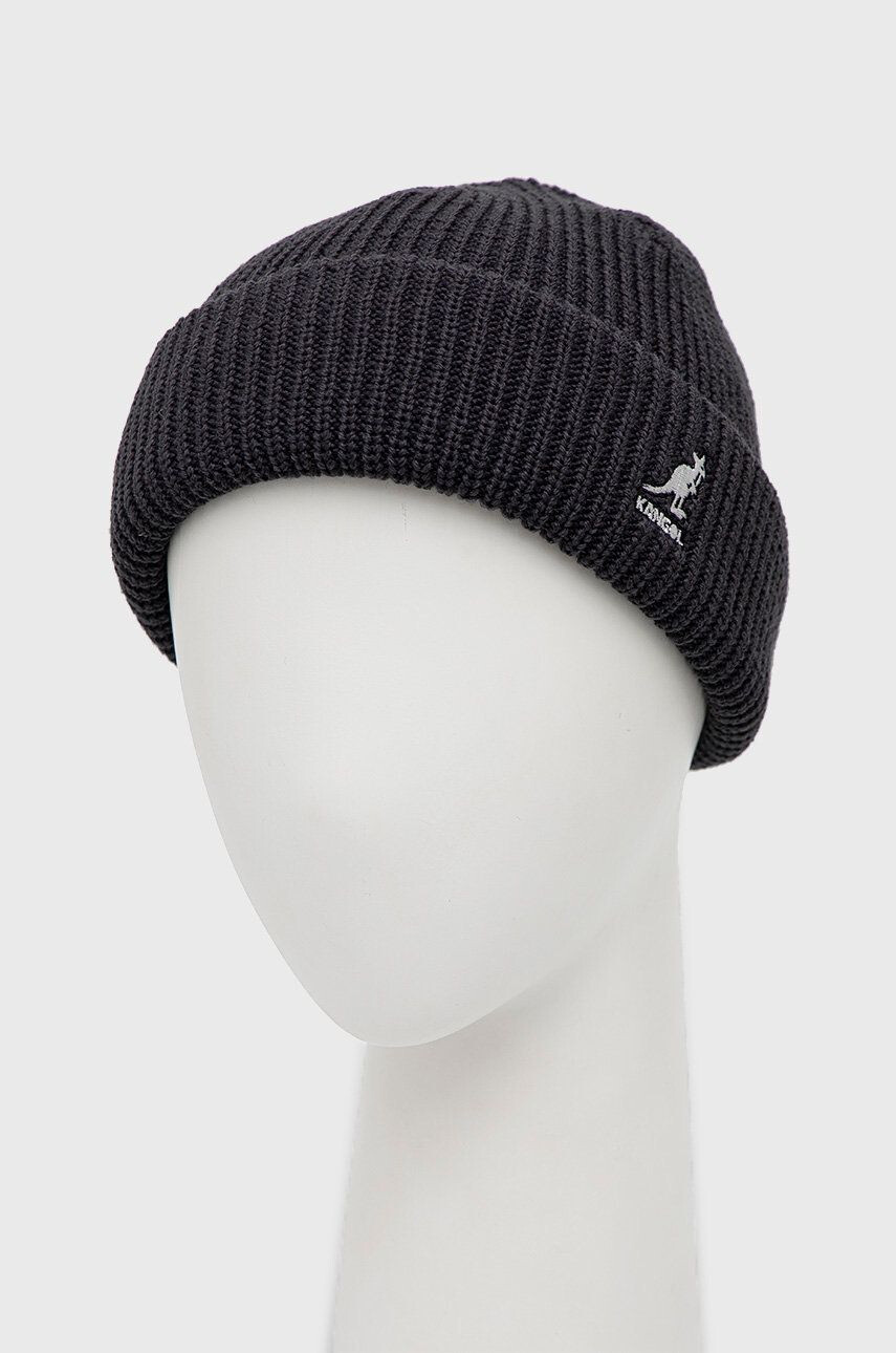 Kangol caciula culoarea roz din tricot gros - Pled.ro