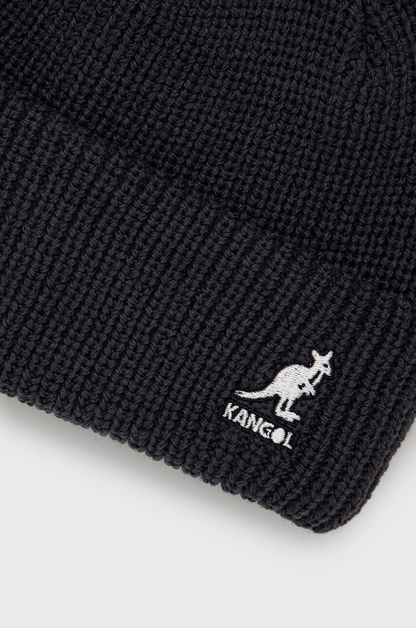 Kangol caciula culoarea roz din tricot gros - Pled.ro