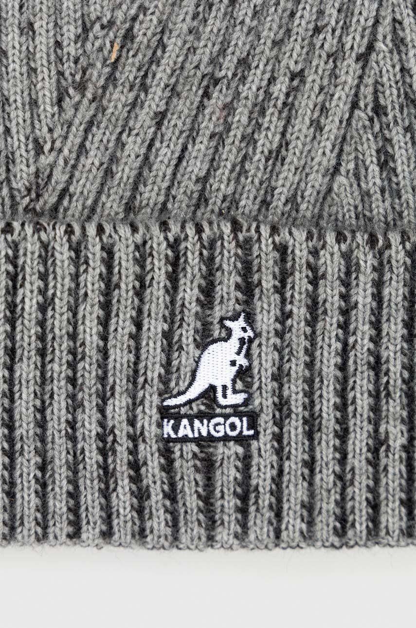 Kangol caciula din amestec de lana culoarea gri - Pled.ro