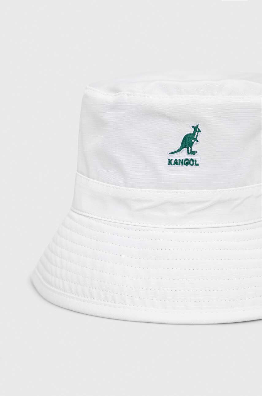 Kangol pălărie cu două fețe culoarea verde - Pled.ro