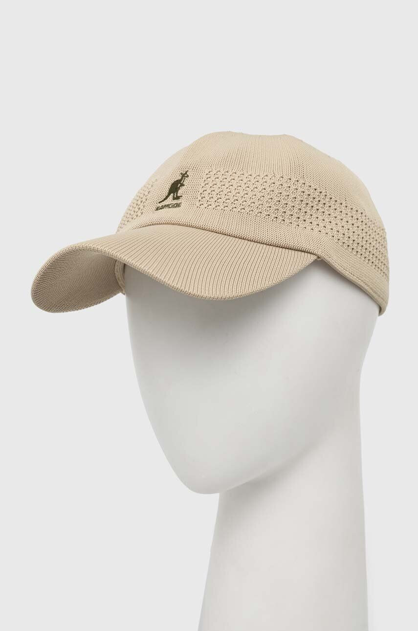 Kangol sapca culoarea bej - Pled.ro