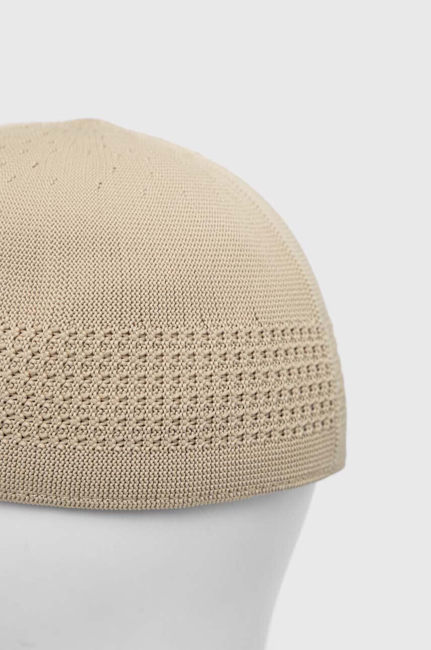 Kangol sapca culoarea bej - Pled.ro