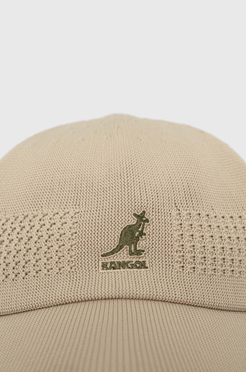 Kangol sapca culoarea bej - Pled.ro